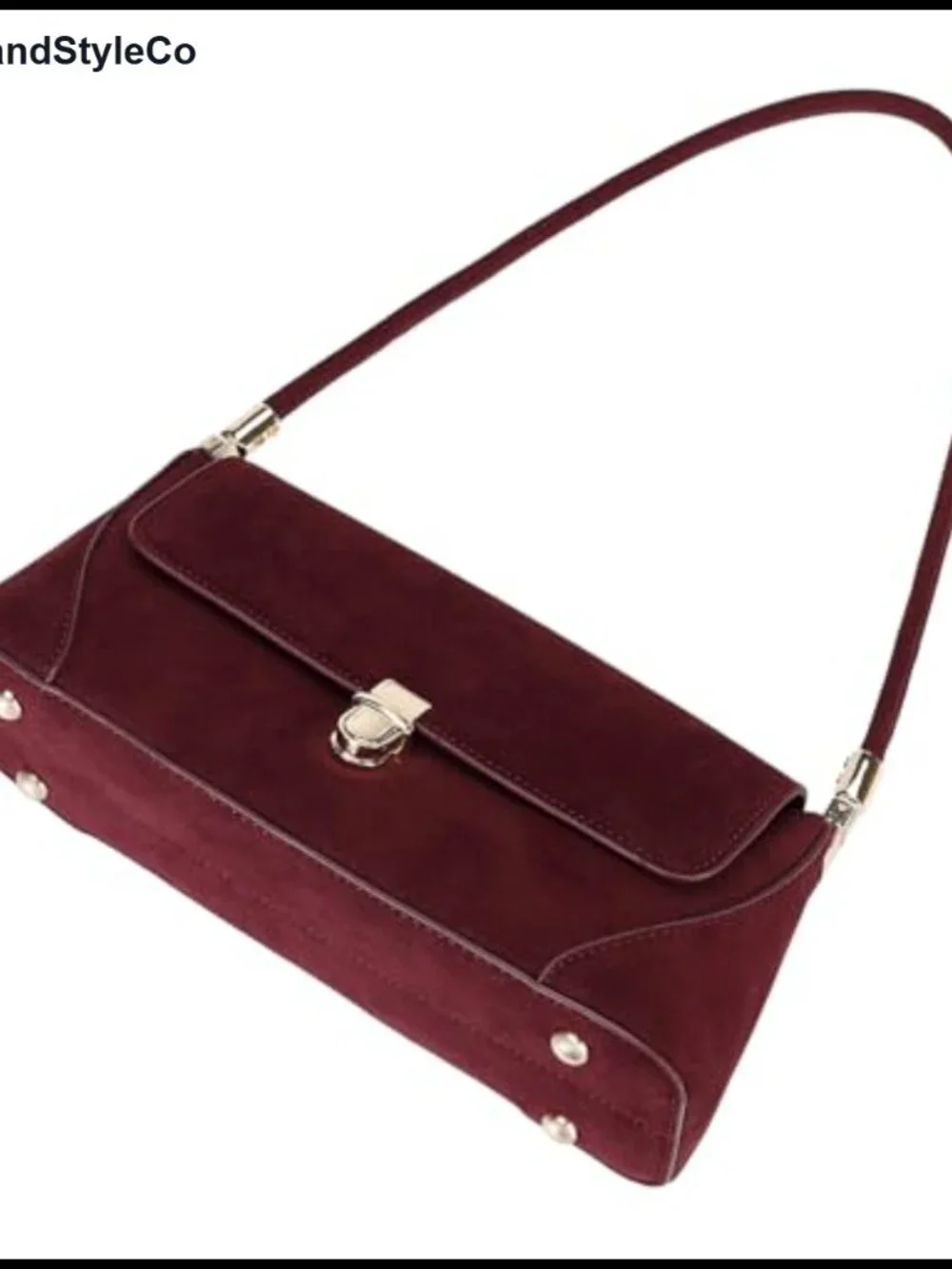 Vintage Hobo Shoulder Bag PU Leather Small Cute Purse Retro Handbag
